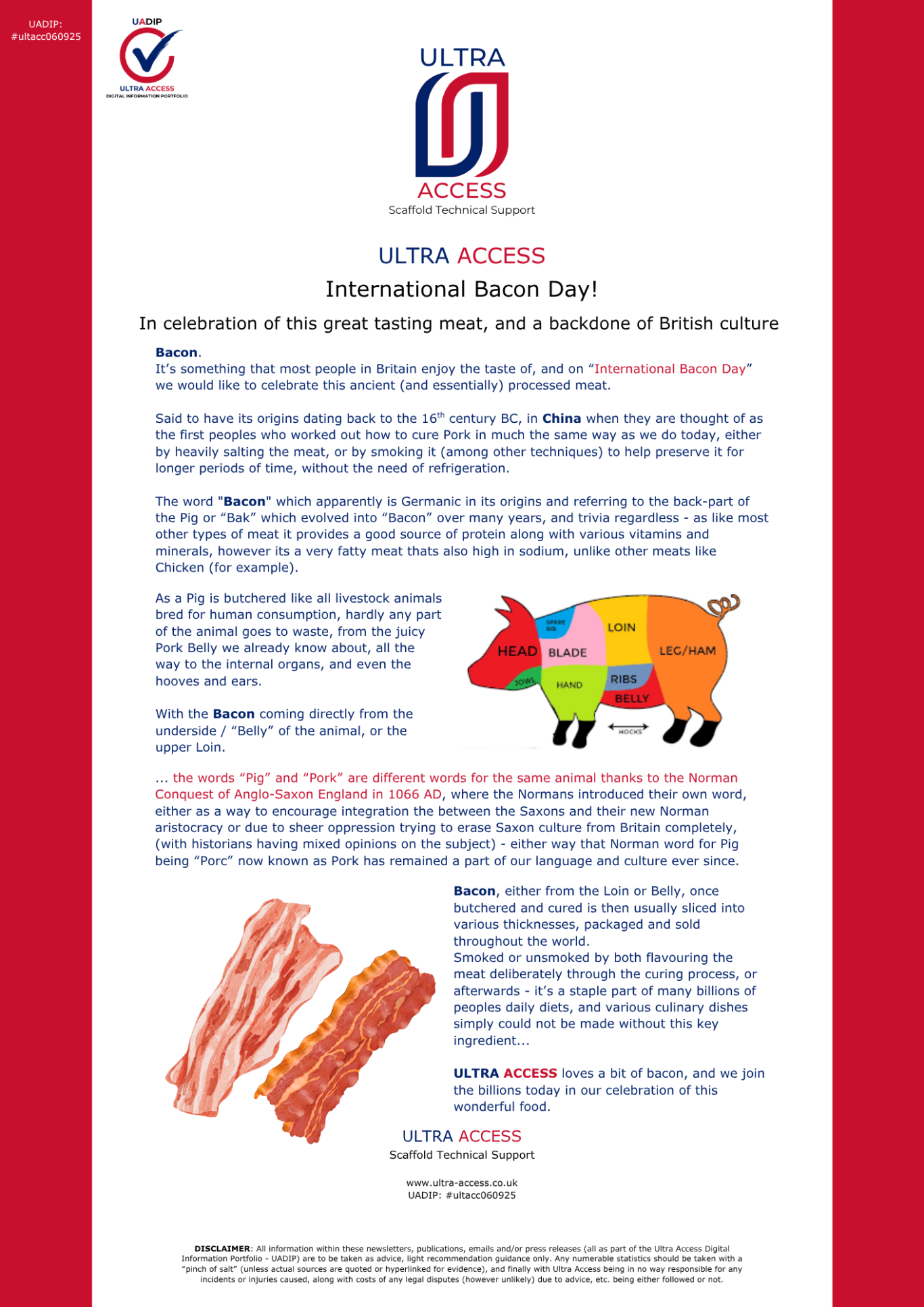 International Bacon Day