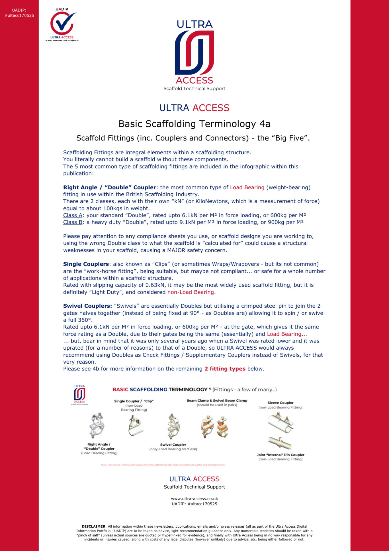 Basic Scaffolding Terminology (Part 4a)