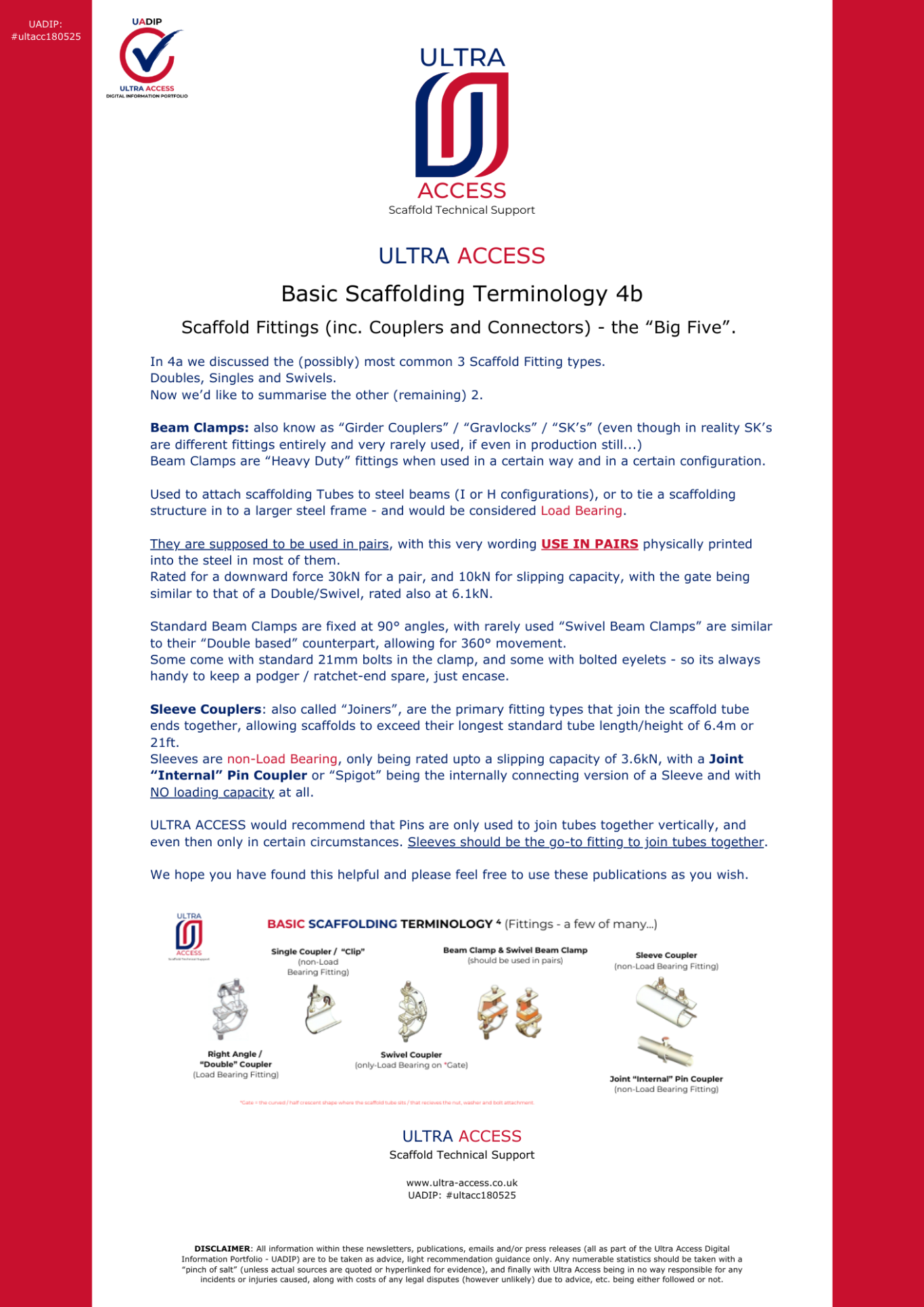 Basic Scaffolding Terminology (Part 4b)