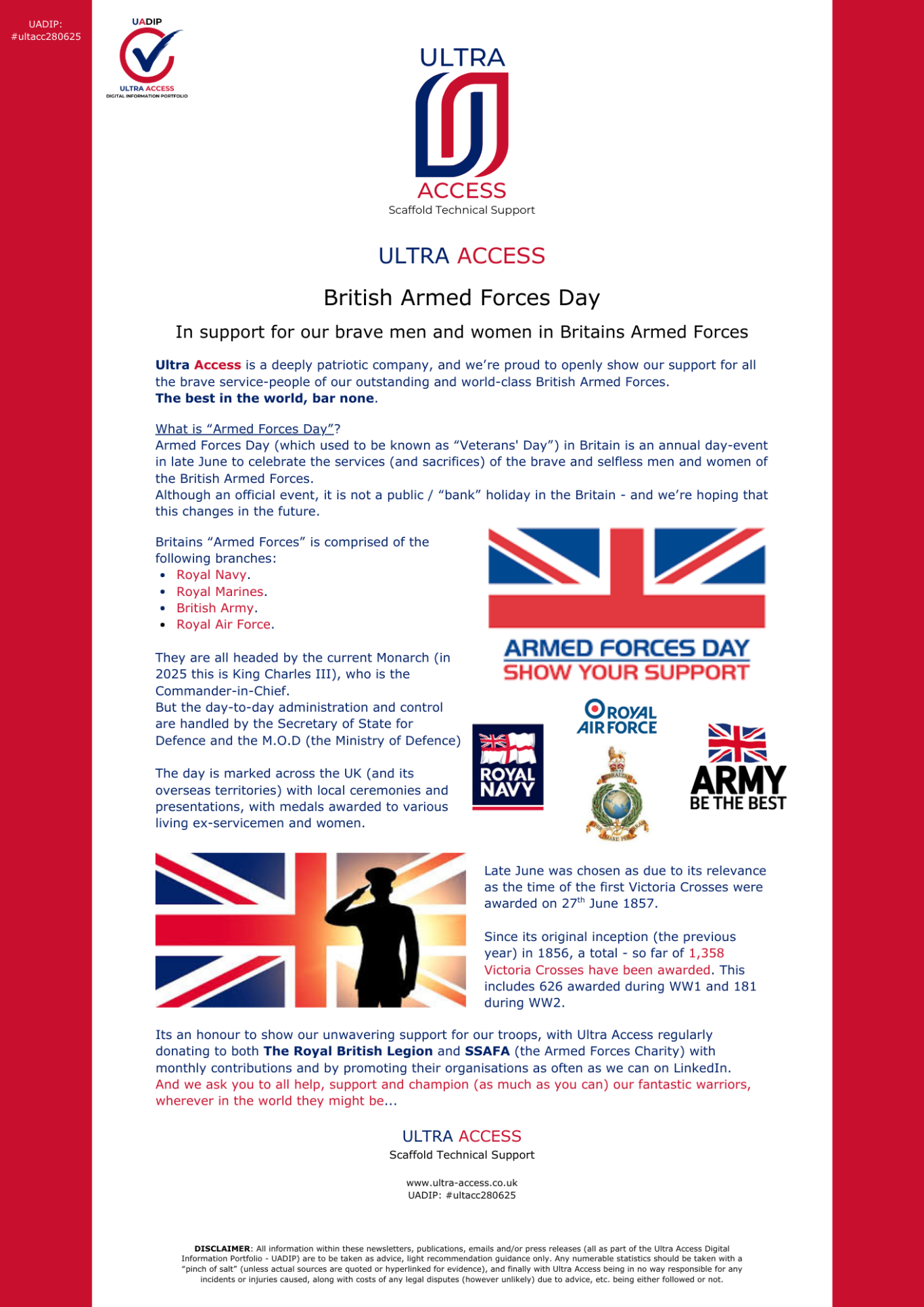 British Armed Forces Day