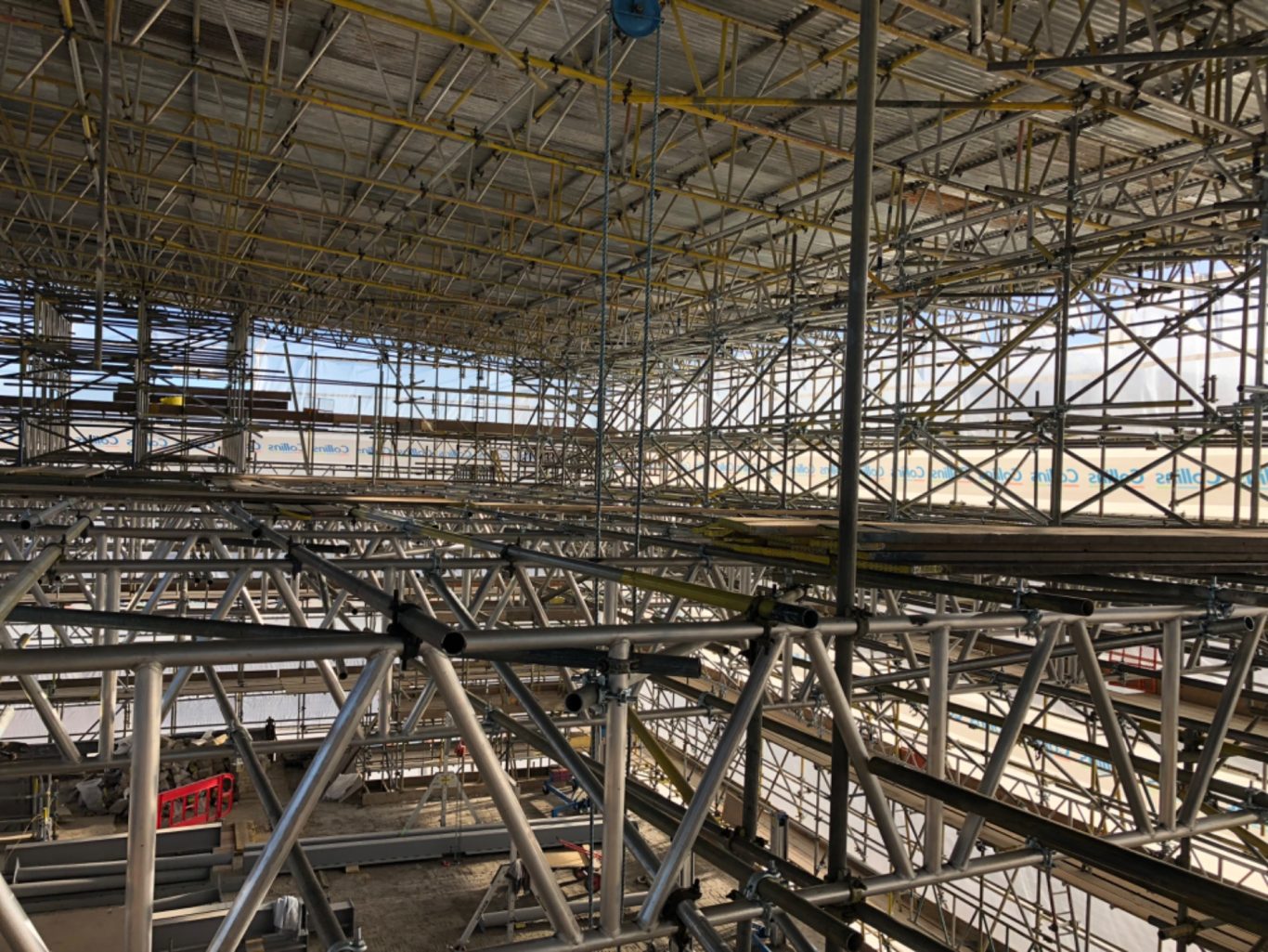 Emergency (Dangerous Structure) Designed Beamwork Undershoring.