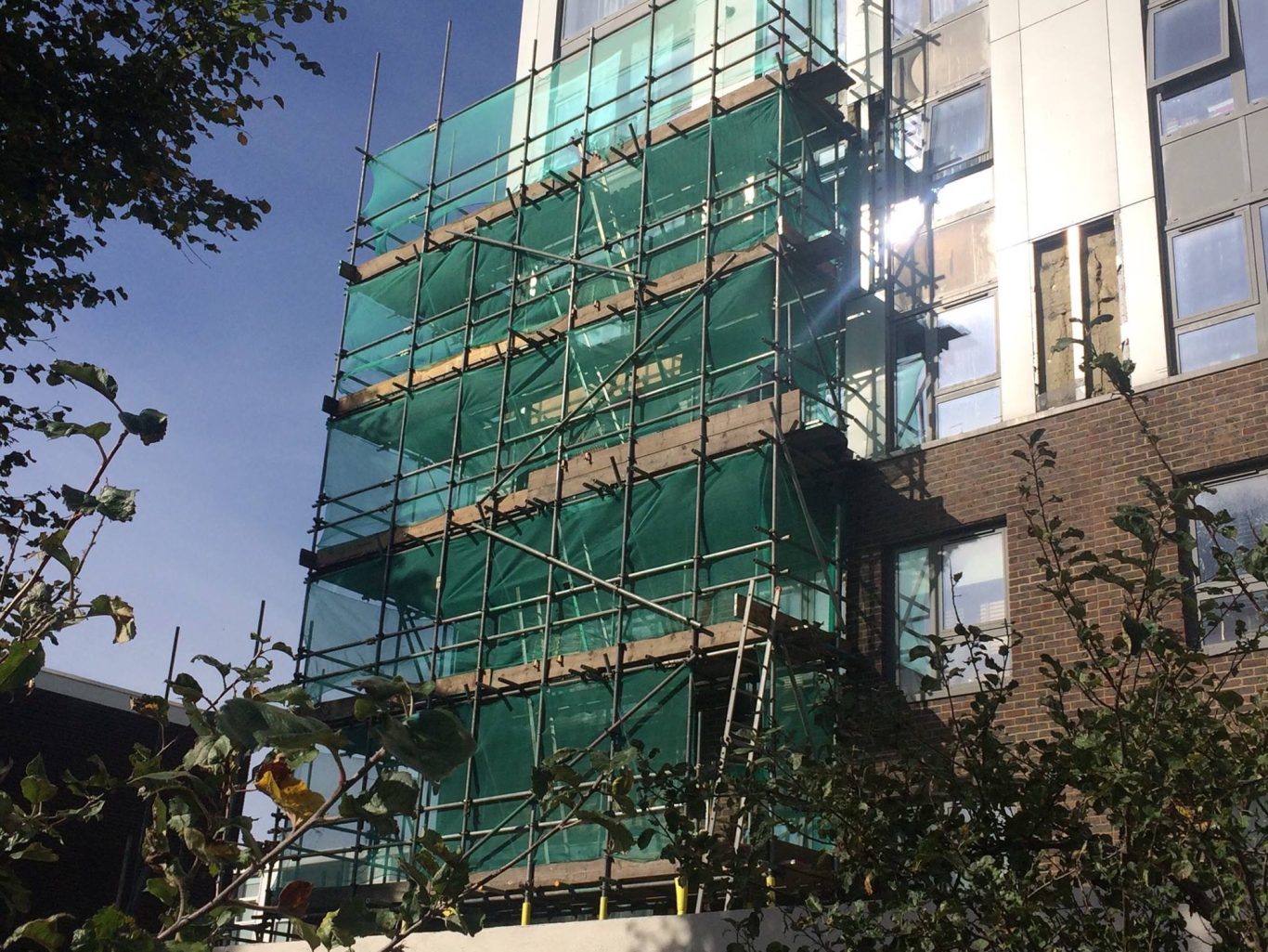 Compliant Independent Scaffold.